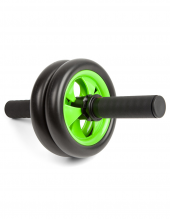 Ролик Exercise wheel with stopper Black-Green MAD WAVE M1393 02 0 00